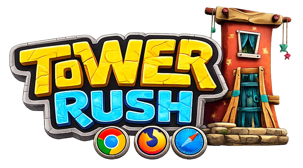 Tower Rush App mobilen Browsers