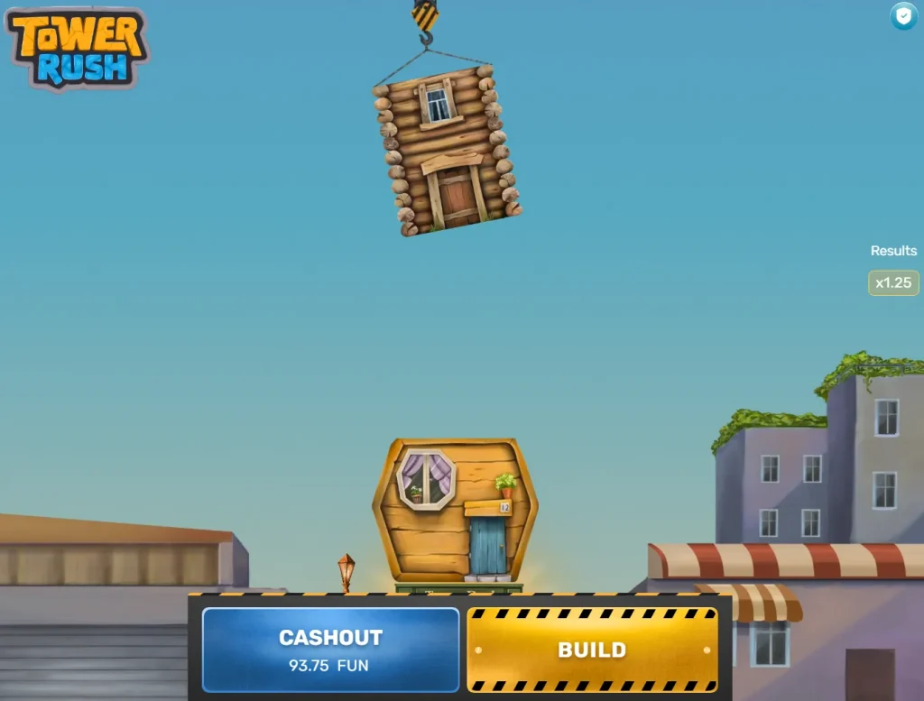 Tower Rush Entscheidung nach dem Bau
