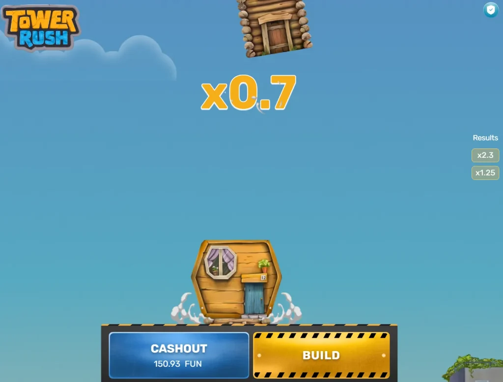 Tower Rush Berechnung des Gewinns